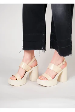Sandali Platform Pittarello 1034 Beige