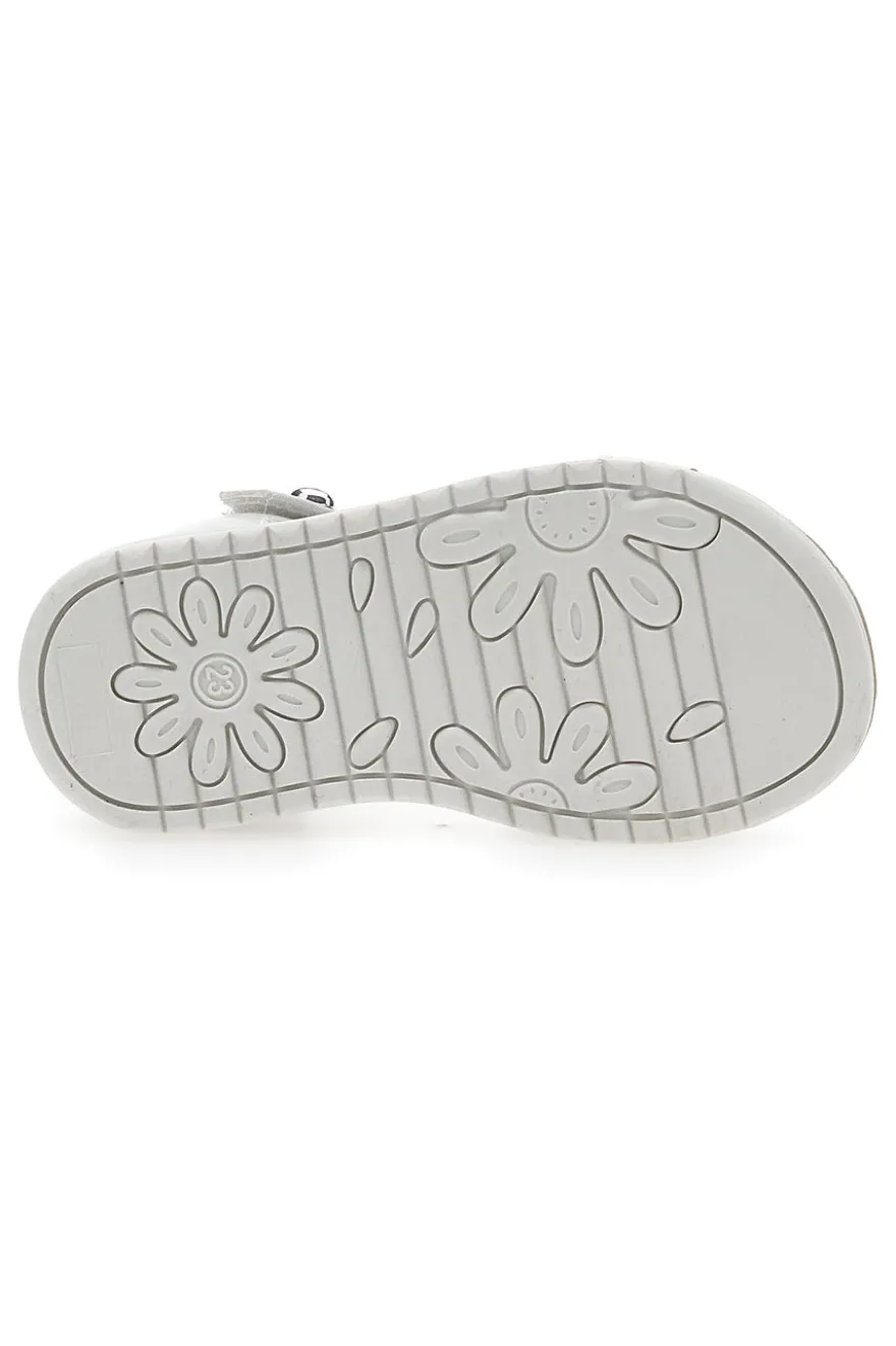 Sandali Primi Passi Bianchi Grazie Girl 14323