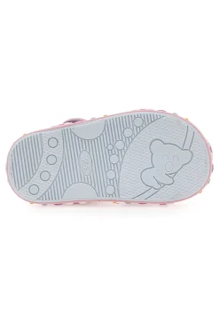 Sandali Primi Passi Blu e Rosa con Punta Aperta PITT KIDS PK2406B