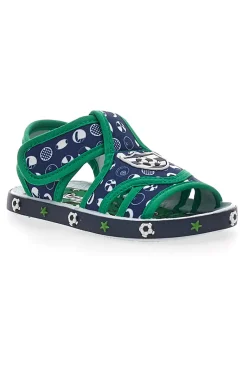 Sandali Primi Passi Navy e Verdi Pitt Kids PK2758B