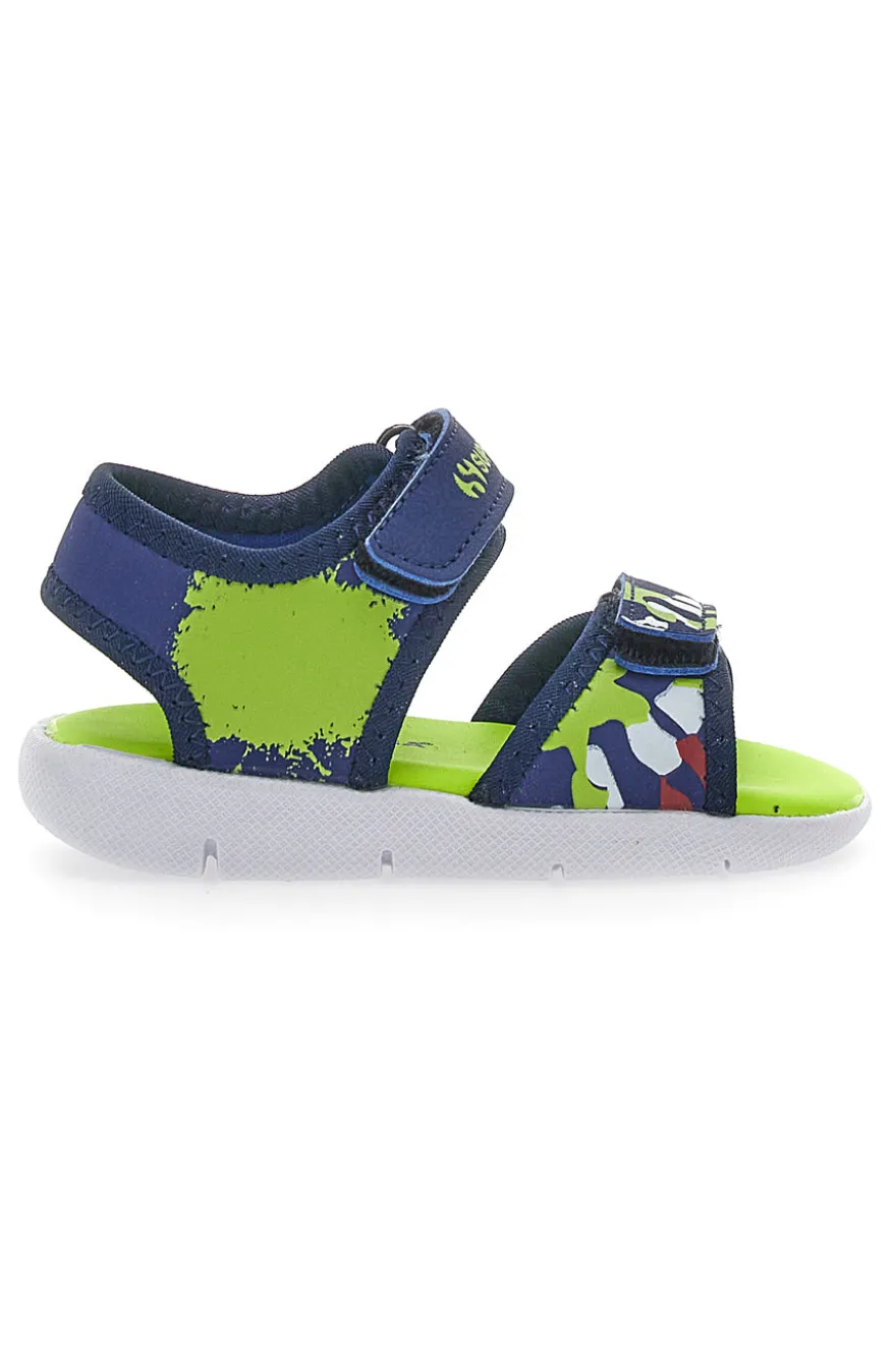 Sandali Primi Passi Superga 63820 Blu