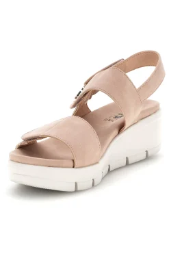 Sandali Rosa cipria con zeppa First active 4