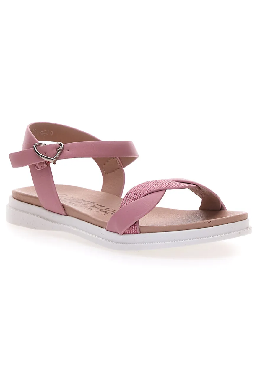 Sandali rosa con cinturino SWEET YEARS 0242