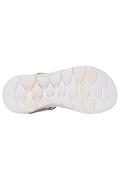 Sandali Rosa con cinturini elastici Skechers GO WALK FLEX SANDAL EMMA