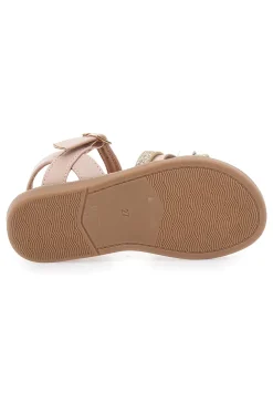 Sandali rosa con fasce multicolor Pitt Kids 39G2551S