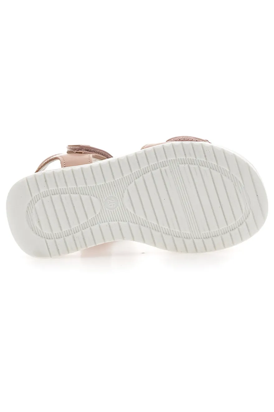 Sandali rosa con fiori Grazie girl 218348