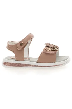 Sandali rosa con fiori Grazie girl 218348