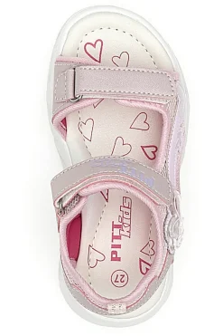 Sandali Rosa con Luci da Bimba Pitt Kids 201161