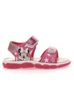 Sandali rosa con luci e stampa Minnie Mouse 17MN3N08L