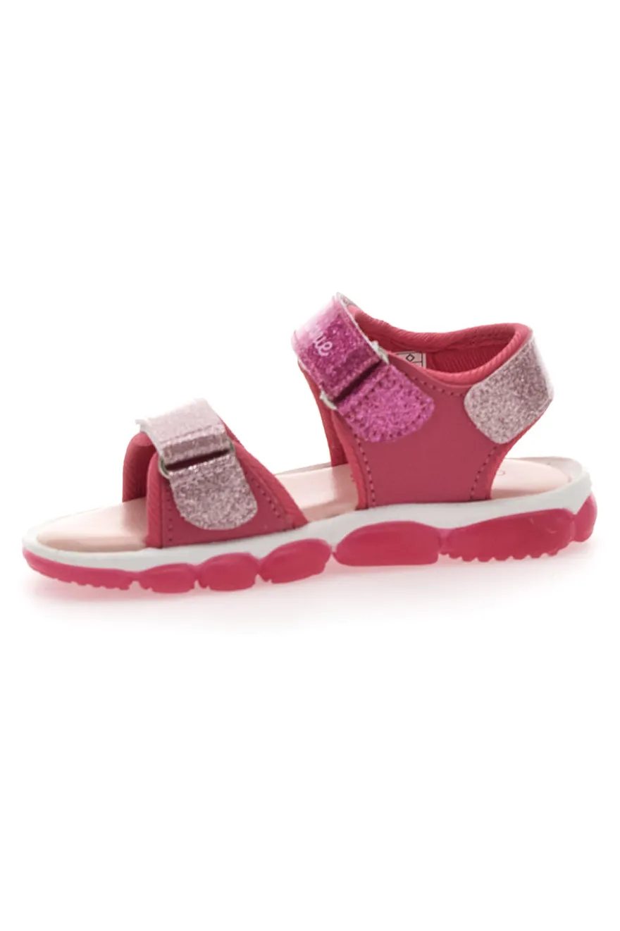 Sandali rosa con luci e stampa Minnie Mouse 17MN3N08L