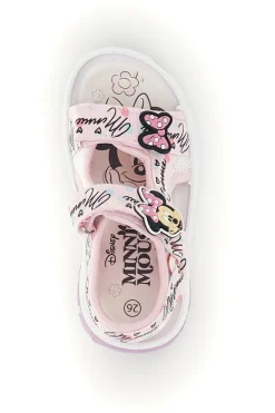Sandali rosa con strappi e luci Minnie D3010791T10