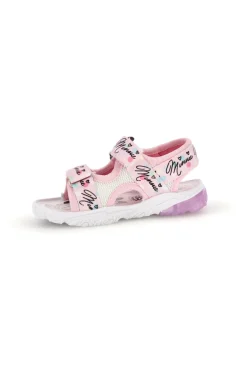 Sandali rosa con strappi e luci Minnie D3010791T10