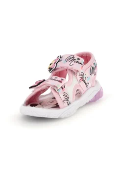 Sandali rosa con strappi e luci Minnie D3010791T10