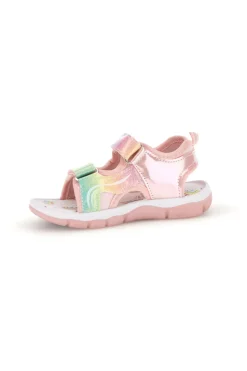 Sandali rosa con strappi e luci Unicorno S8010214S