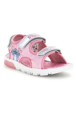 Sandali rosa con strappi Stitch D14369