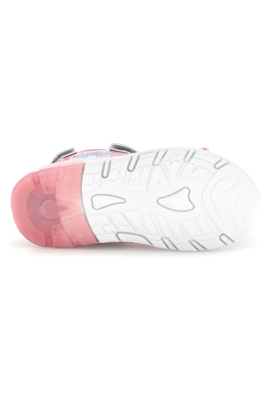 Sandali rosa con strappi Stitch D14369