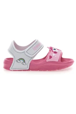 Sandali Rosa e Bianchi e Strappo Unicorn S8010071