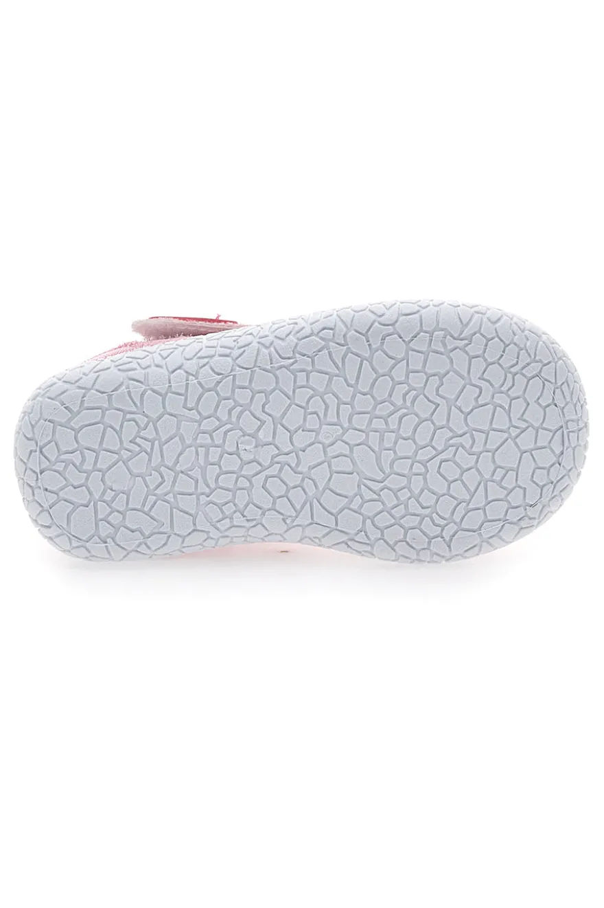 Sandali Rosa in Tessuto Pitt Kids 2870