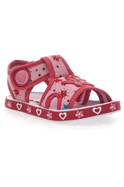Sandali Rosa in Tessuto Pitt Kids 2870