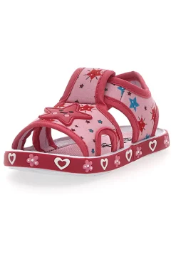 Sandali Rosa in Tessuto Pitt Kids 2870