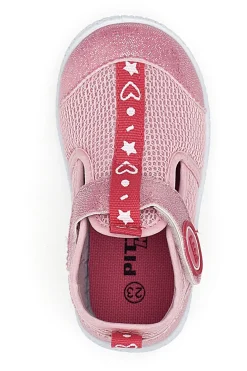 Sandali Rosa in Tessuto Pitt Kids 2870