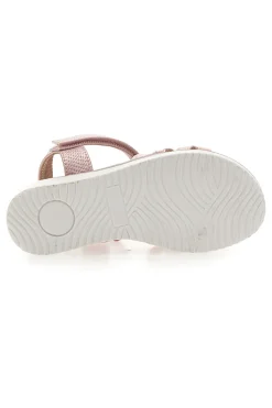 Sandali rosa metallizzato con fascette intrecciate Pitt Kids Pitt Kids 39G2546S