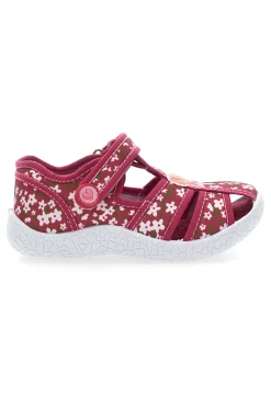 Sandali Rosa Morbidi con Farfalla e Velcro PITT KIDS PK3904A