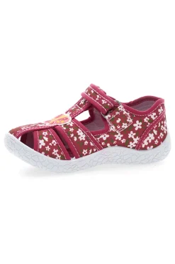 Sandali Rosa Morbidi con Farfalla e Velcro PITT KIDS PK3904A