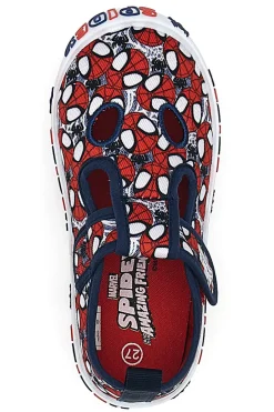 Sandali Rossi con Fori Frontali SPIDERMAN R1310526T