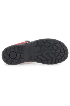 Sandali Rossi Sportivi in Pelle Fly Dinamic 50