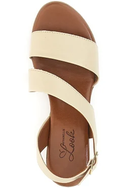 Sandali Sand In Vera Pelle Con Tacco 4 Cm Pittarello Look 243080
