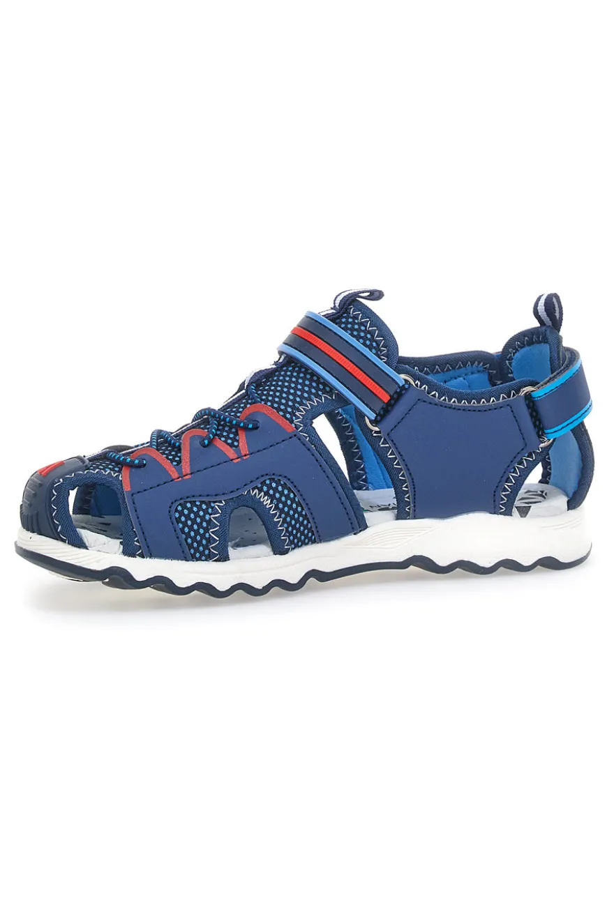 Sandali Semiaperti Asso 15002 Blu