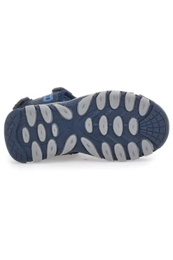 Sandali Semiaperti Blu con Velcro Pitt Kids 13095