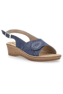 Sandali Slingback Inblu 2686 Navy