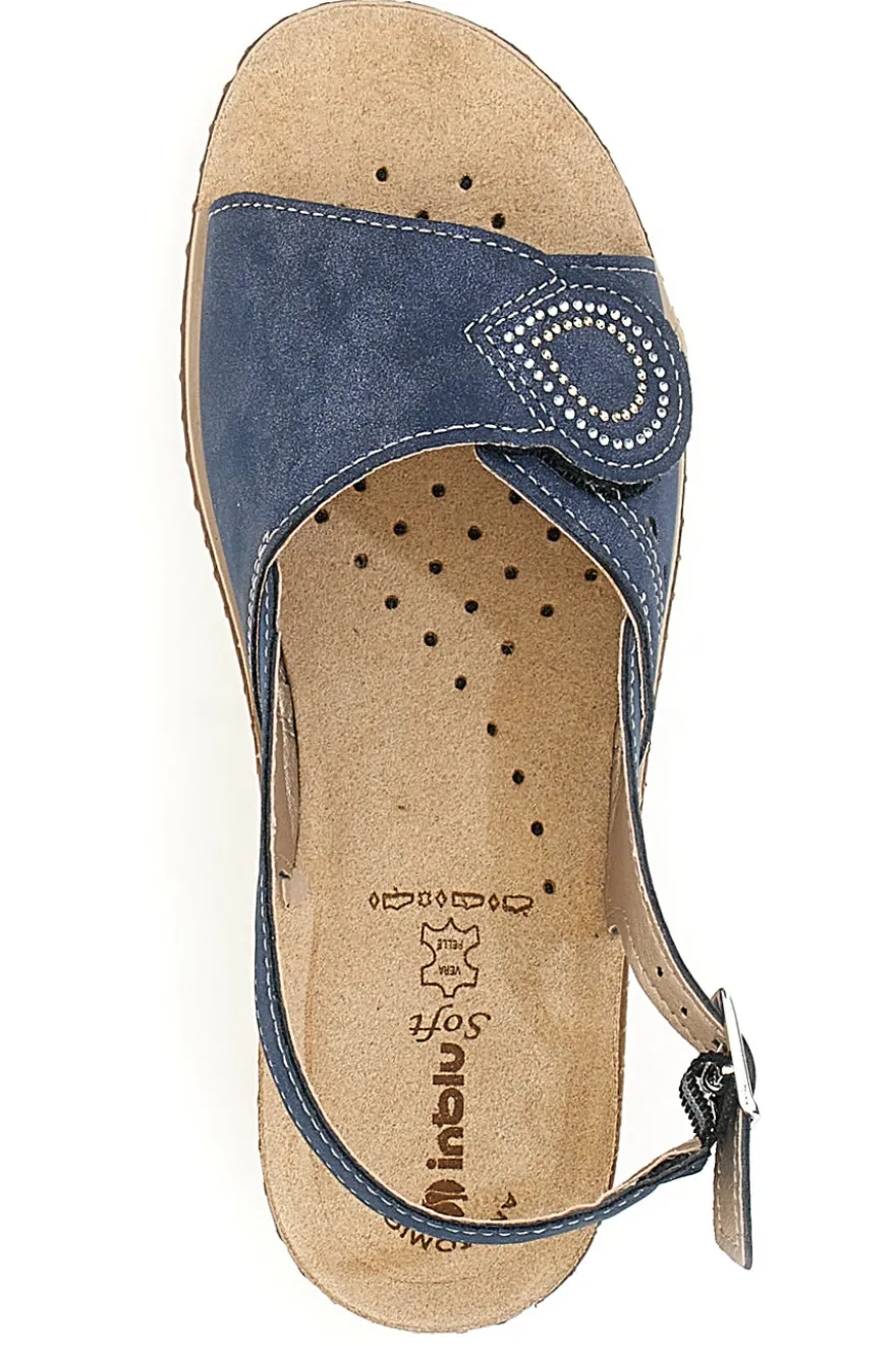 Sandali Slingback Inblu 2686 Navy