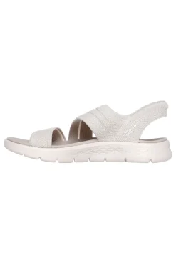 Sandali Slip Ins Beige SKECHERS GO WALK FLEX SANDAL ENTICING