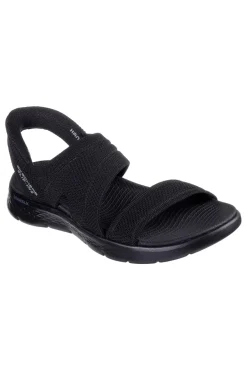 Sandali Slip-Ins Neri SKECHERS GO WALK FLEX SANDAL ENTICING