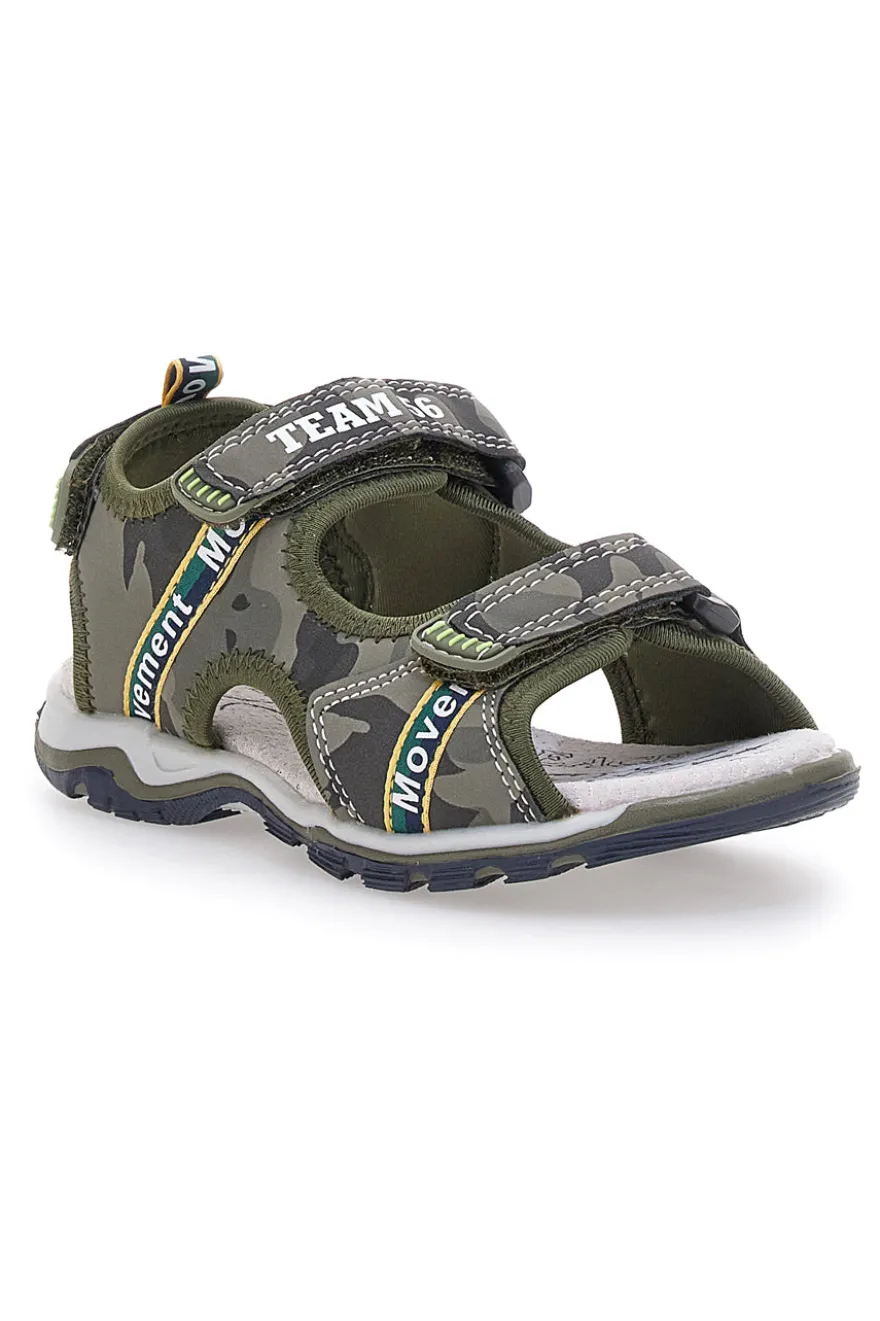Sandali Sportivi Camouflage da Bimbo Pitt Kids 14308