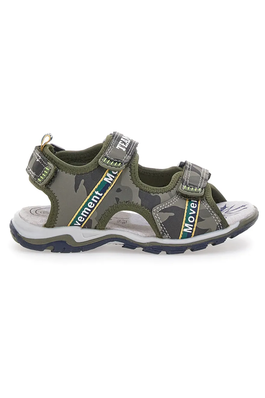 Sandali Sportivi Camouflage da Bimbo Pitt Kids 14308