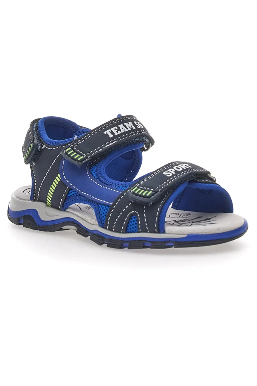 Sandali sportivi con velcro blu Pitt Kids143691