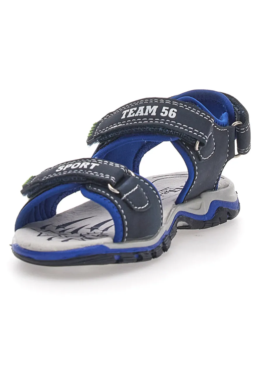 Sandali sportivi con velcro blu Pitt Kids143691