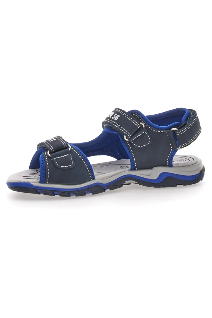 Sandali sportivi con velcro blu Pitt Kids143691