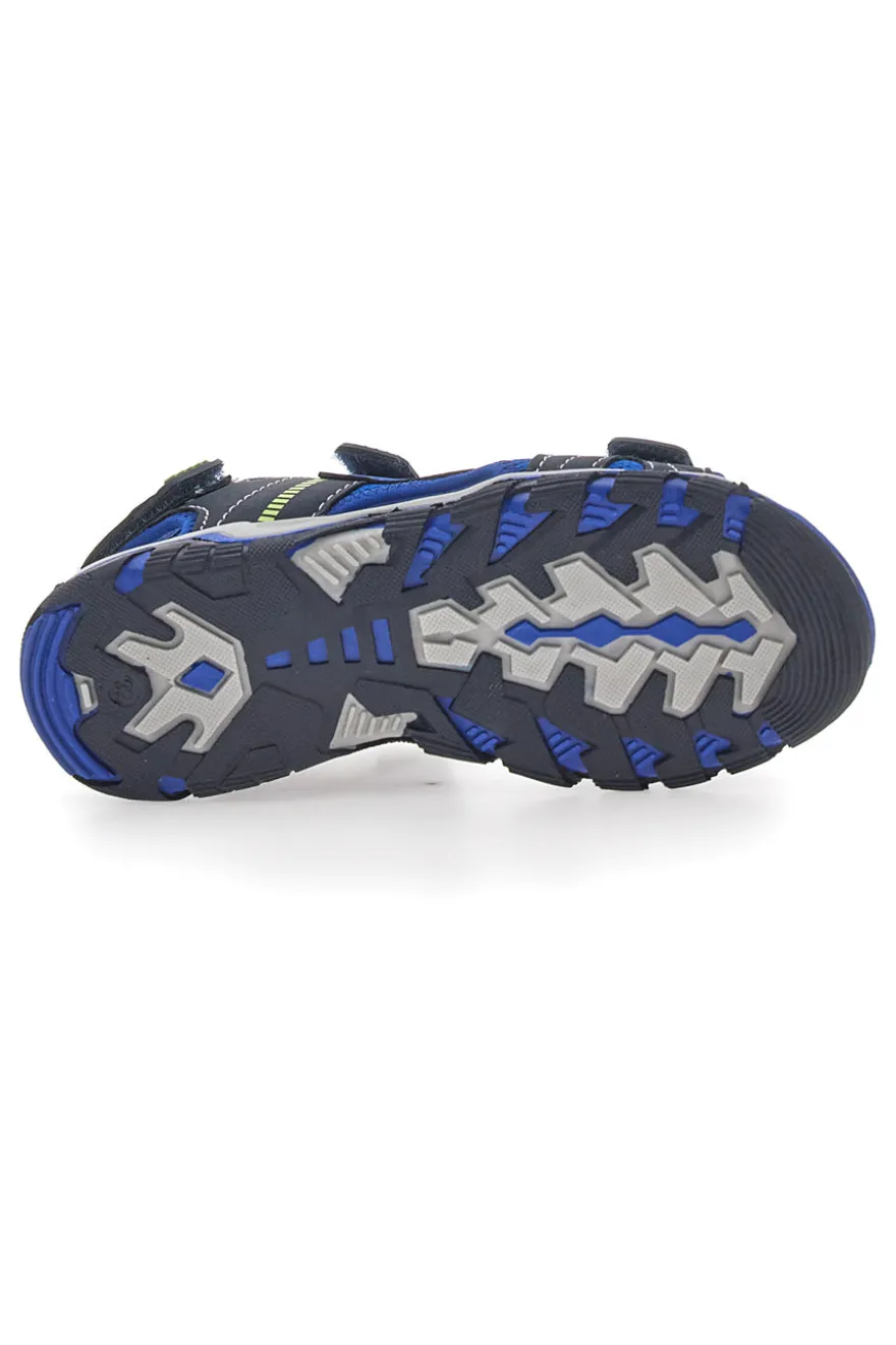 Sandali sportivi con velcro blu Pitt Kids143691