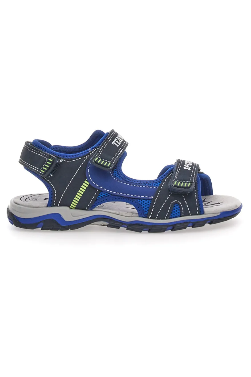 Sandali sportivi con velcro blu Pitt Kids143691