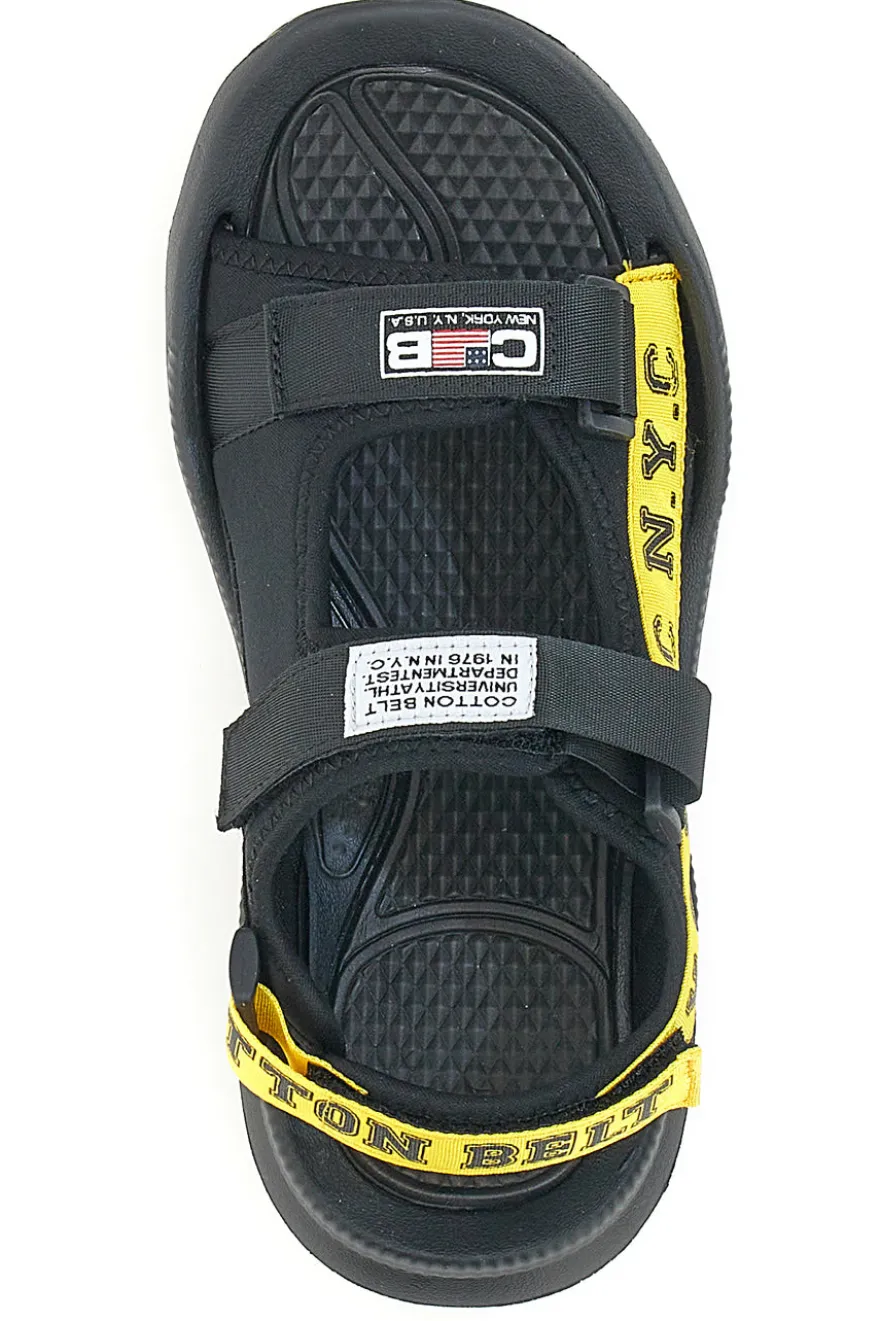 Sandali Sportivi Cotton Belt 219048 Neri
