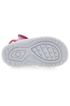 Sandali sportivi fucsia con cuori PITT KIDS 2242775