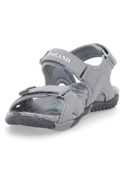 Sandali Sportivi Grigi Con Strappi Overland 22324