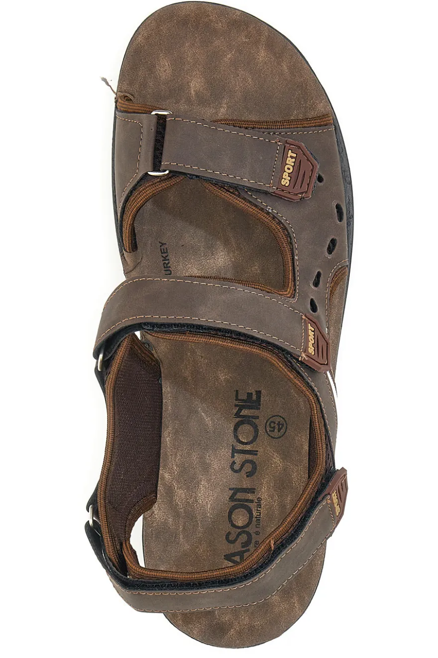 Sandali Sportivi Jasonstone 127 Marroni