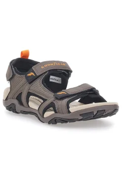 Sandali Sportivi Marroni con Velcro GOODYEAR GY31048