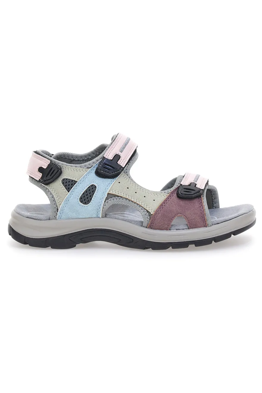 Sandali sportivi multicolor con chiusura a strappo TIGLIO 51357